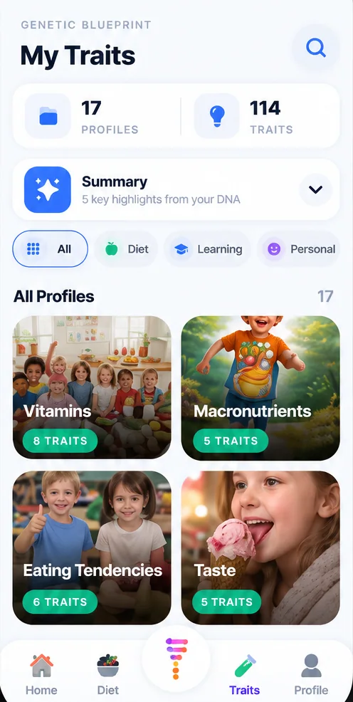 My Traits genetic library (PRO)